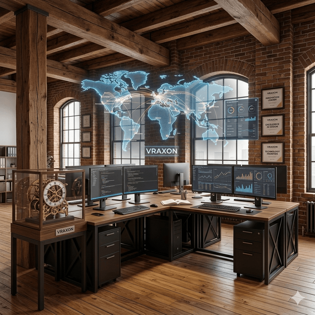 Vraxon digital strategy and technology consulting process